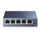 Preview: TP-Link TL-SG105 5-Port Gigabit Switch – Metallgehäuse energieeffizient Plug & Play